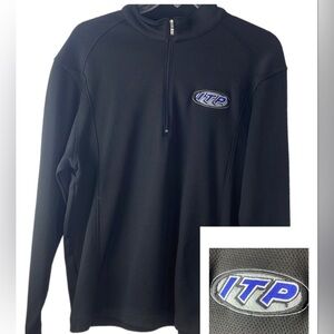 Nike Golf performance three-quarter zip performance top size large